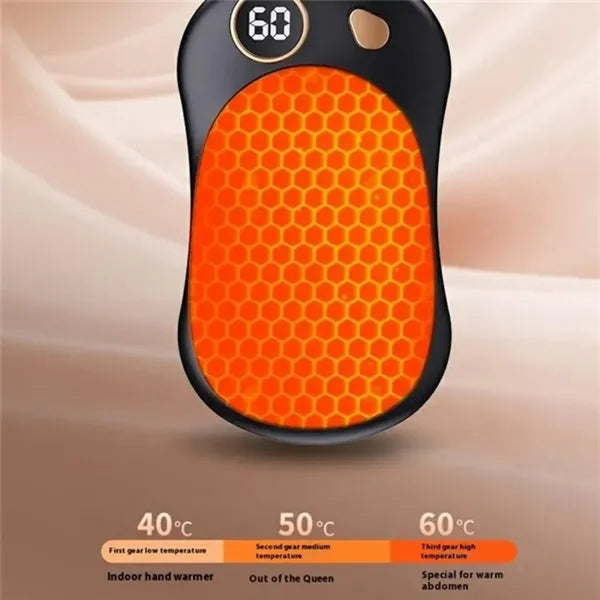 Double-sided detachable magnetic hand warmer power bank