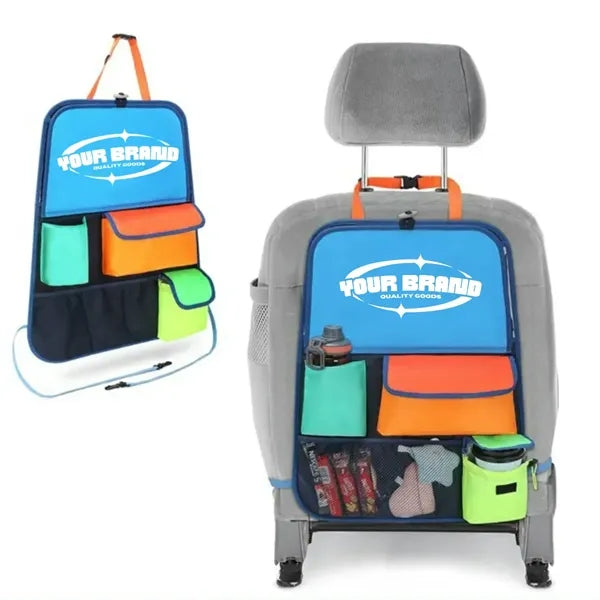 Car Seat Back Organizer Multi Pockets Storage Bag Net