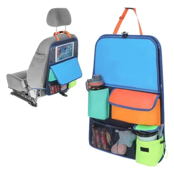 Car Seat Back Organizer Multi Pockets Storage Bag Net