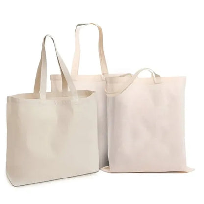 Canvas Tote Bags - Non Printed (Without Gusset)