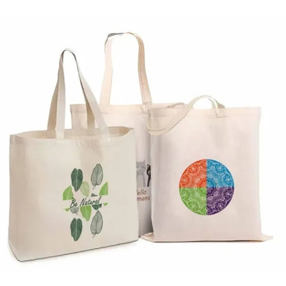 Canvas Tote Bags - Printed (Front only - without Gusset)