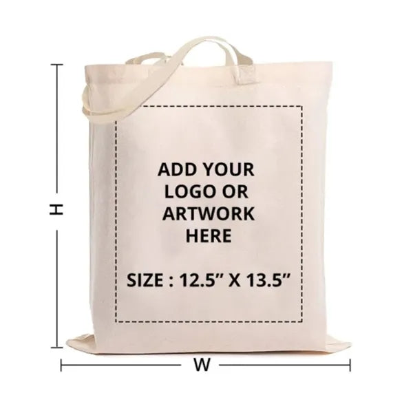 Canvas Tote Bags - Printed (Front only - without Gusset)