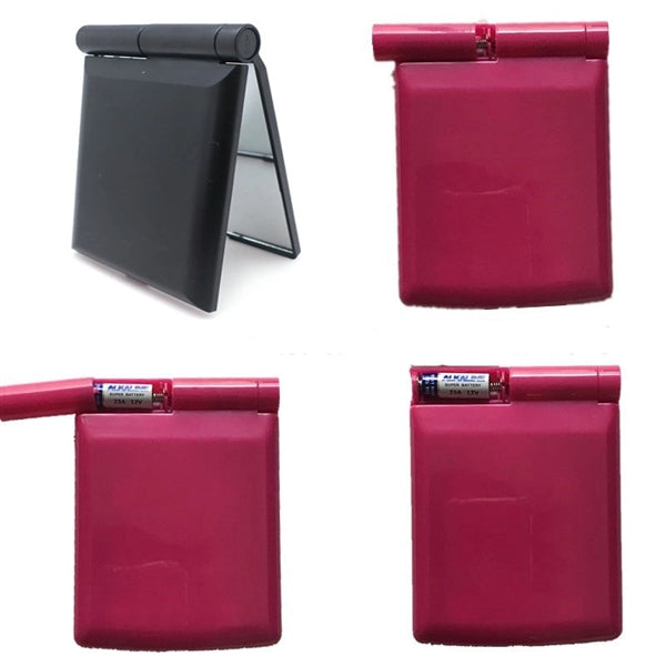 Essentials Portable Light Up Travel Mirror Battery Included