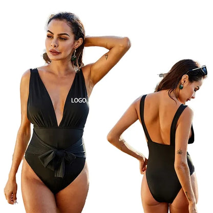 Customized Plus Size Sexy One Piece Swimsuit Swimwear