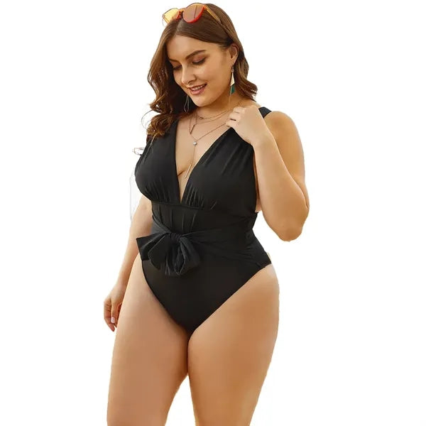 Customized Plus Size Sexy One Piece Swimsuit Swimwear