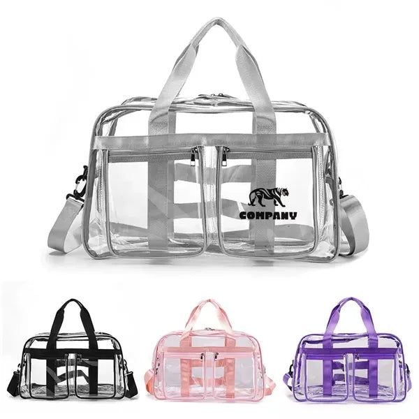Transparent PVC Duffel Bag
