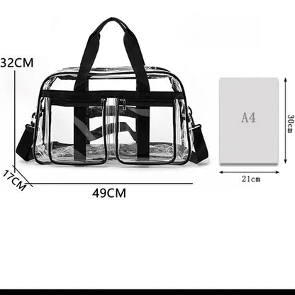 Transparent PVC Duffel Bag