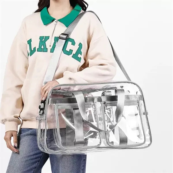 Transparent PVC Duffel Bag