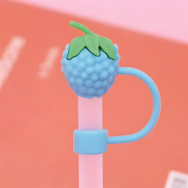 3D PVC Straw Toppers