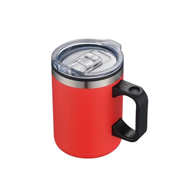 14oz. Double Wall SS / PP Campfire Mug with Clear Lid