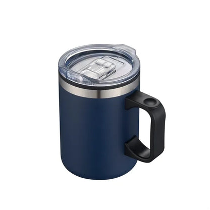 14oz. Double Wall SS / PP Campfire Mug with Clear Lid