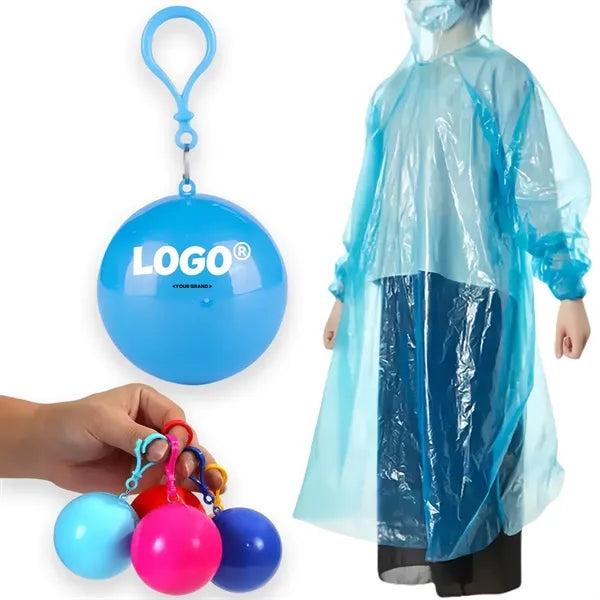 Disposable Universal Travel Portable Raincoat Ball