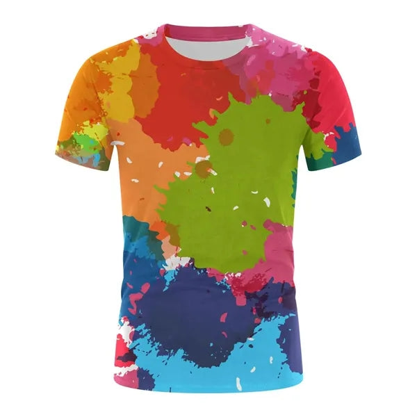 Sublimation Full Color Short Sleeve Tee Shirt