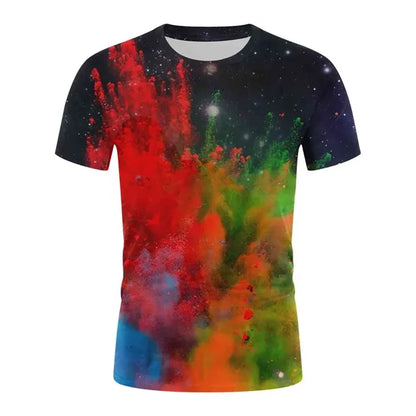 Sublimation Full Color Short Sleeve Tee Shirt
