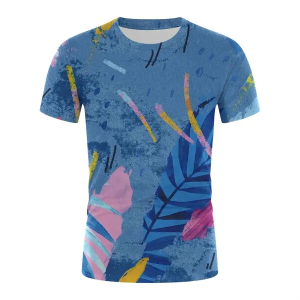 Sublimation Full Color Short Sleeve Tee Shirt