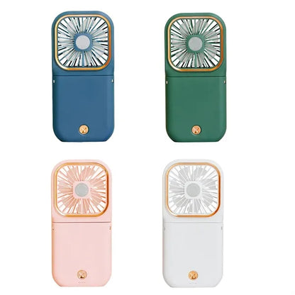 Rechargeable Handheld Power Bank Fan