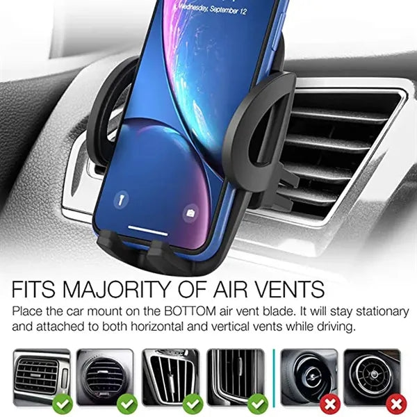 3-in-1 Ajustable Car Dashboard Phone Holder