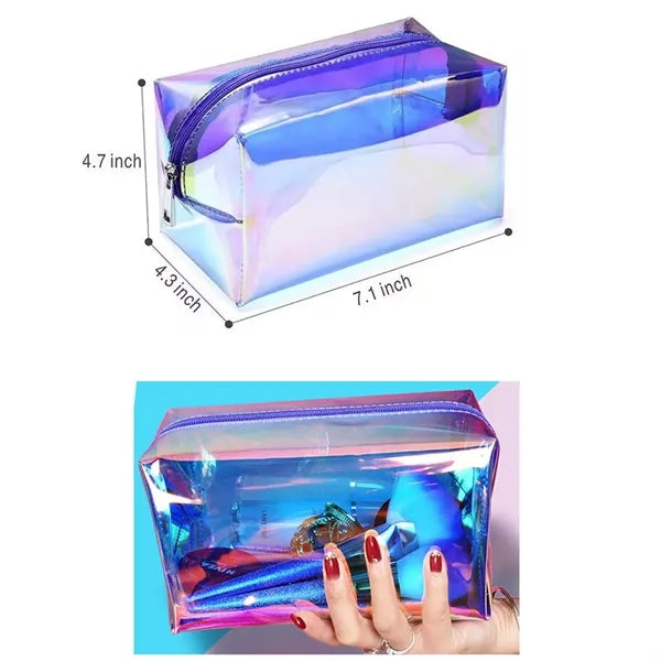 Holographic Makeup Bag