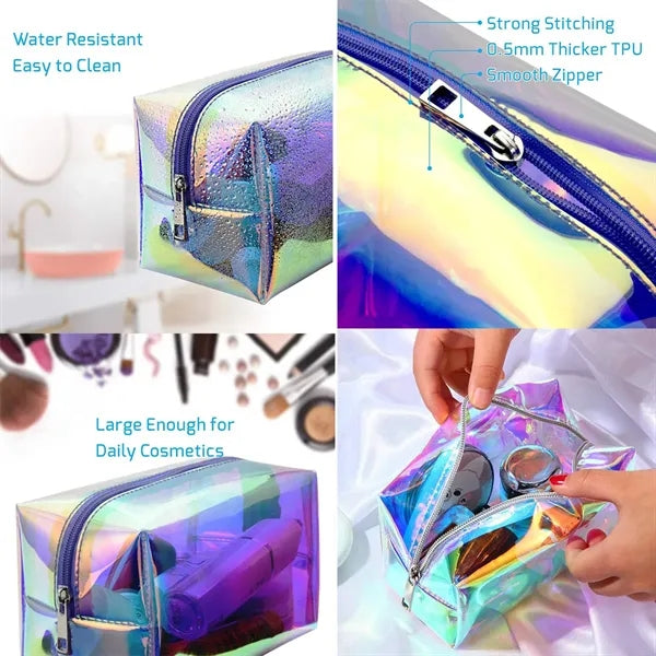 Holographic Makeup Bag