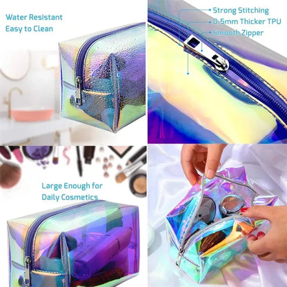 Holographic Makeup Bag