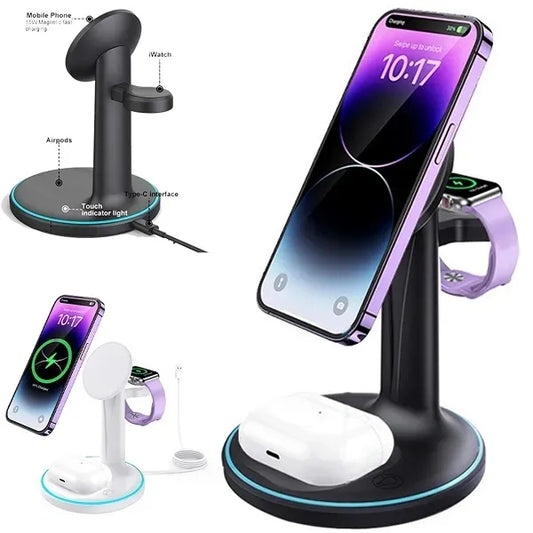 3 in 1 Wireless Charging Station