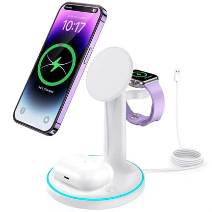 3 in 1 Wireless Charging Station