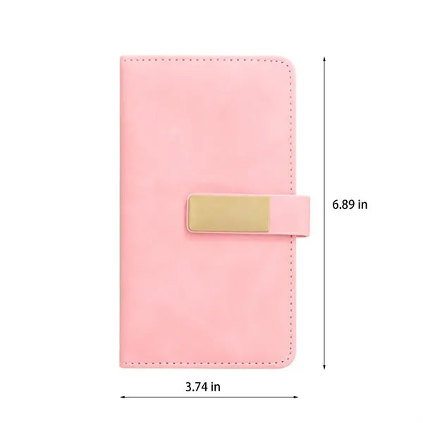 A6 Business Notebook With Magnetic Strap For Office Use