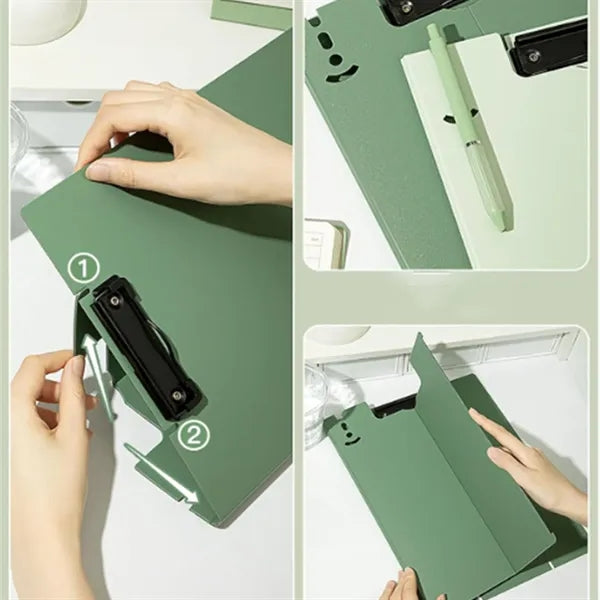Vertical Foldable A4 Clipboard Stand For Office School