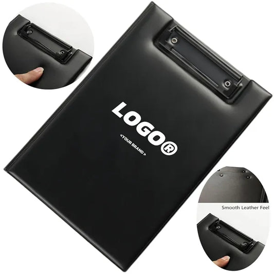 A5 Foldable PU Clipboard Folder For Office School Use