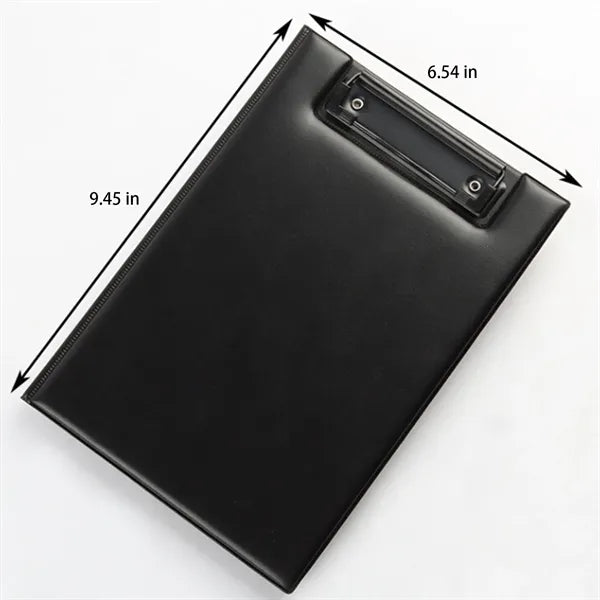 A5 Foldable PU Clipboard Folder For Office School Use