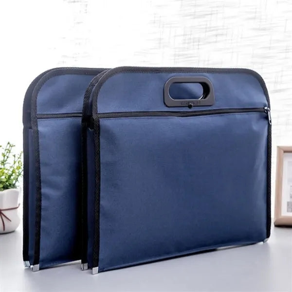 Double Layer Oxford Fabric Document Tote For Office Use