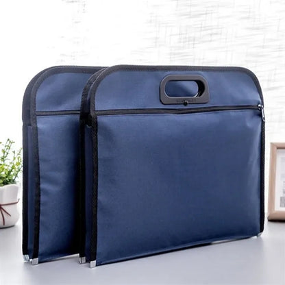 Double Layer Oxford Fabric Document Tote For Office Use