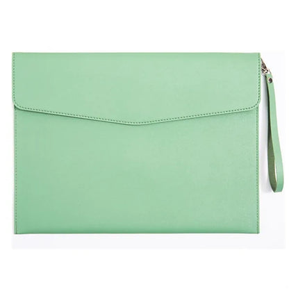 Waterproof A4 PU Leather File Folder For Office Use