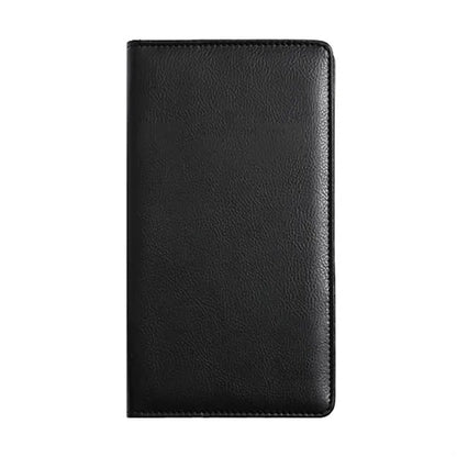 PU Leather Receipt Holder Menu Folder With Magnetic Closure