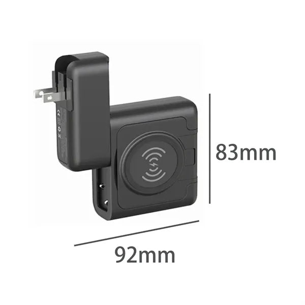 2 in1 Fast Charging Power Bank with Built in Plug