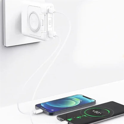 2 in1 Fast Charging Power Bank with Built in Plug