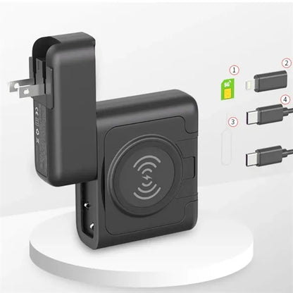 2 in1 Fast Charging Power Bank with Built in Plug
