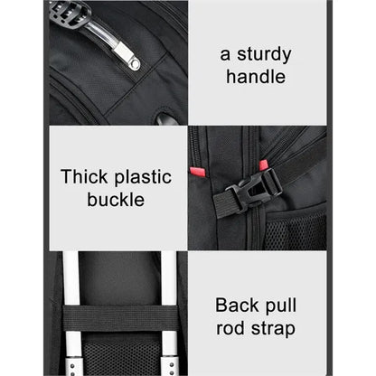 Extra Large Travel Laptop Backpack with USB Charging Port