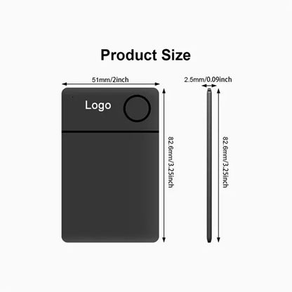 Bluetooth Tracker Smart Card with Apple Find My