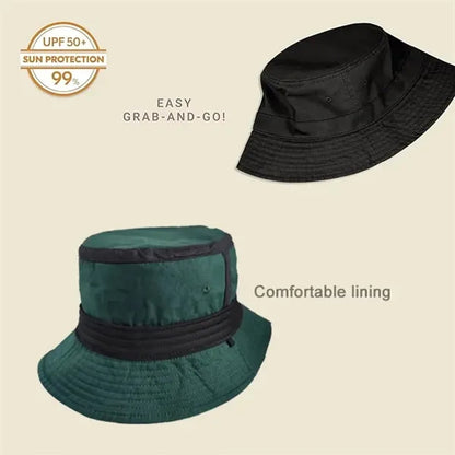 Cotton Bucket Hat with UV Protection