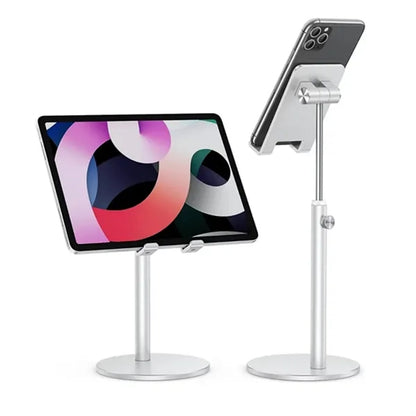 Adjustable Aluminum Phone and Tablet Stand for Desk