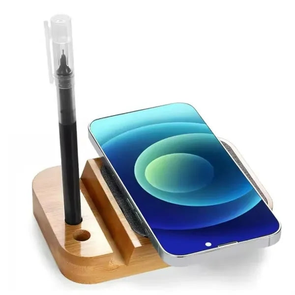 Eco Friendly Bamboo Multi-Adapter Fast Charging Cable Kit