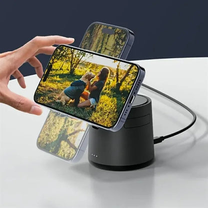 3 in 1 Magnetic Wireless Charger Stand with Organizer