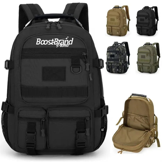 Heavy-Duty Tactical Backpack with MOLLE System