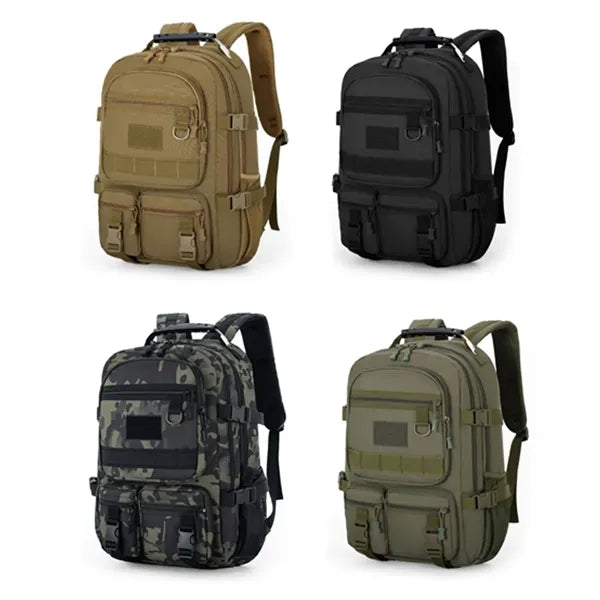 Heavy-Duty Tactical Backpack with MOLLE System
