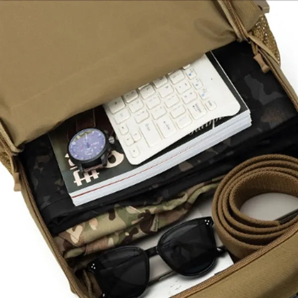 Heavy-Duty Tactical Backpack with MOLLE System