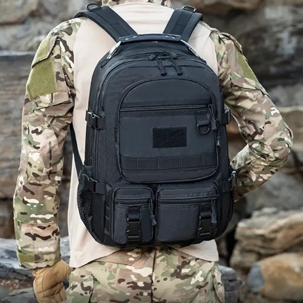 Heavy-Duty Tactical Backpack with MOLLE System