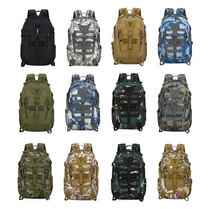 Military Tactical Camouflage Backpack with MOLLE System