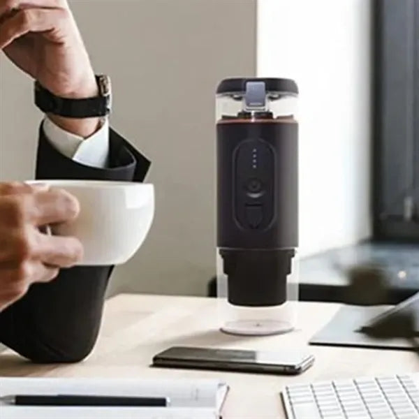 Portable Wireless Espresso Machine with Rechargeable Heating