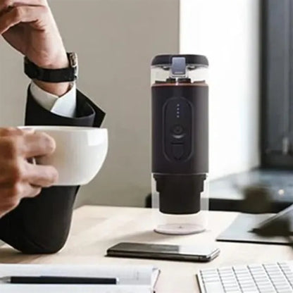 Portable Wireless Espresso Machine with Rechargeable Heating